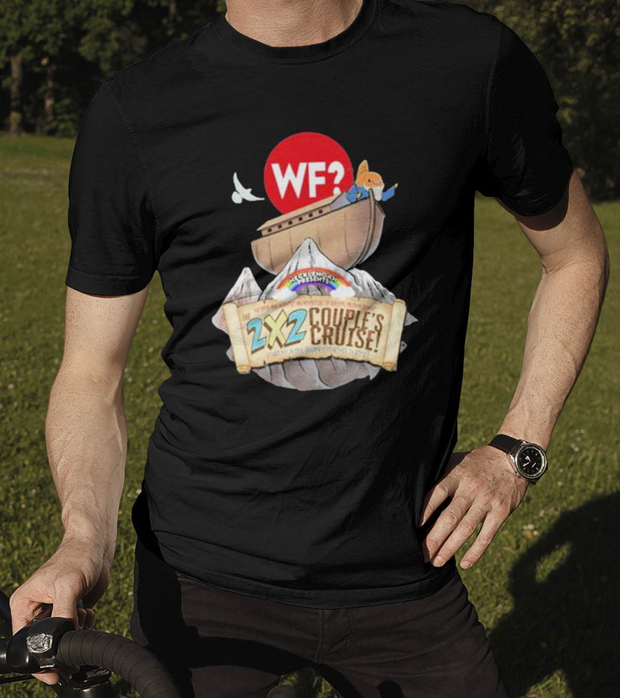 WF? Hecklenoah Presents 2x2 Couple's Cruise Journey Mount Ararat Experience T-Shirt