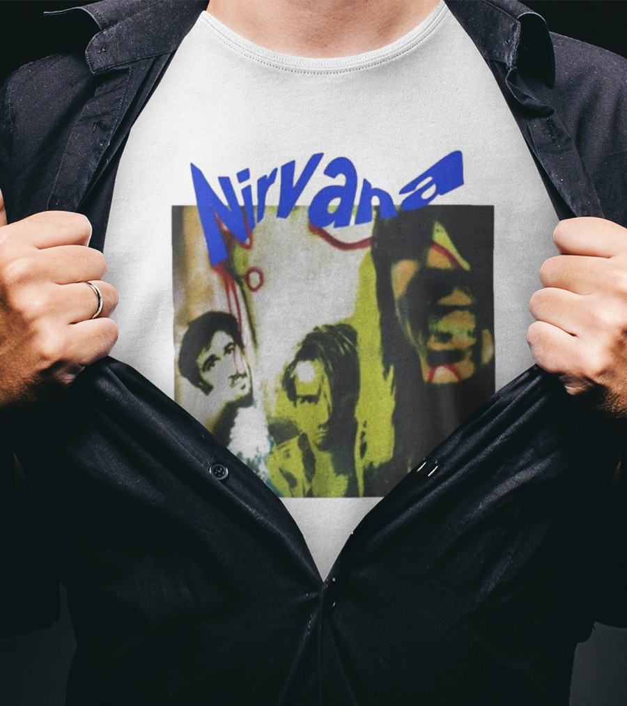 Nirvana Tribute Quality Vintage The Rise T-Shirt