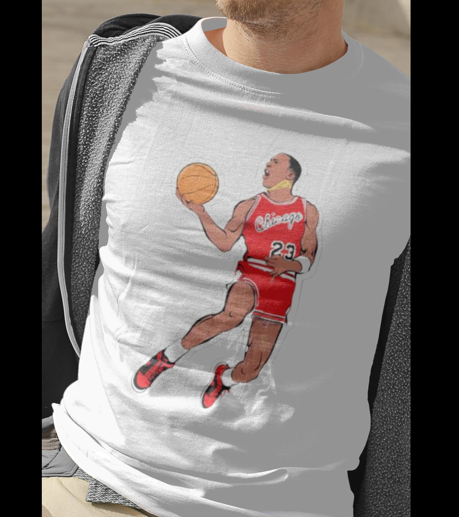 Slam Dunk From The Goat Chicago 23 Basketball Legend T-Shirt
