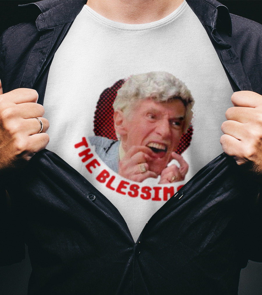The Blessing Uncle Lewis Vintage Humor Scene T-Shirt