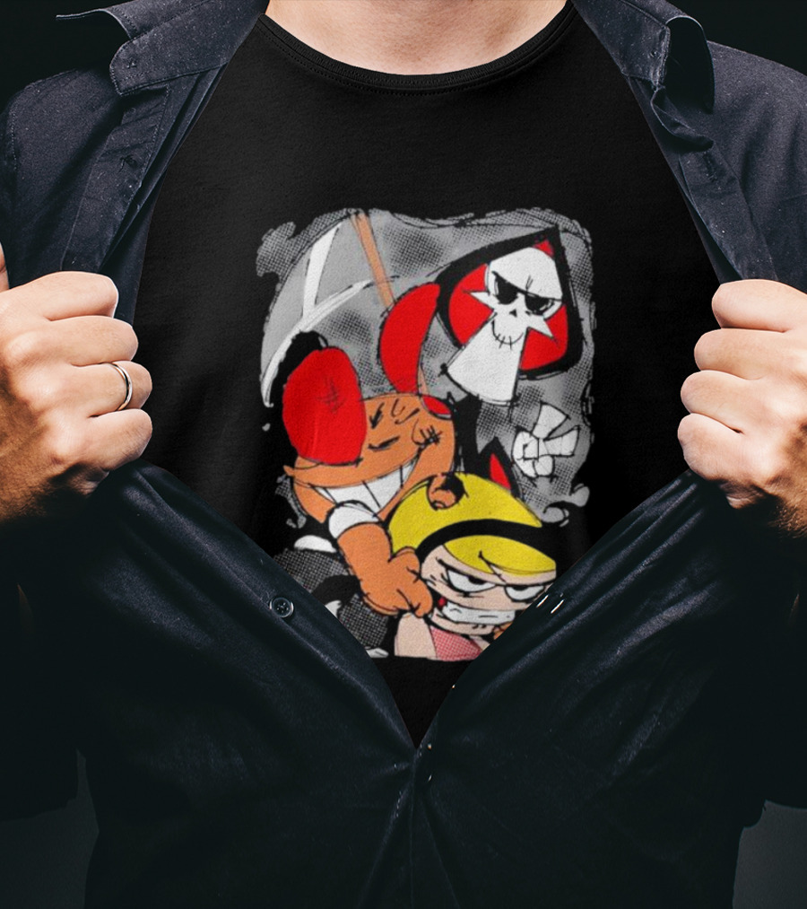 Grim Adventures Billy Mandy Cartoon Network Fan Art Freddy Ramirez T-Shirt