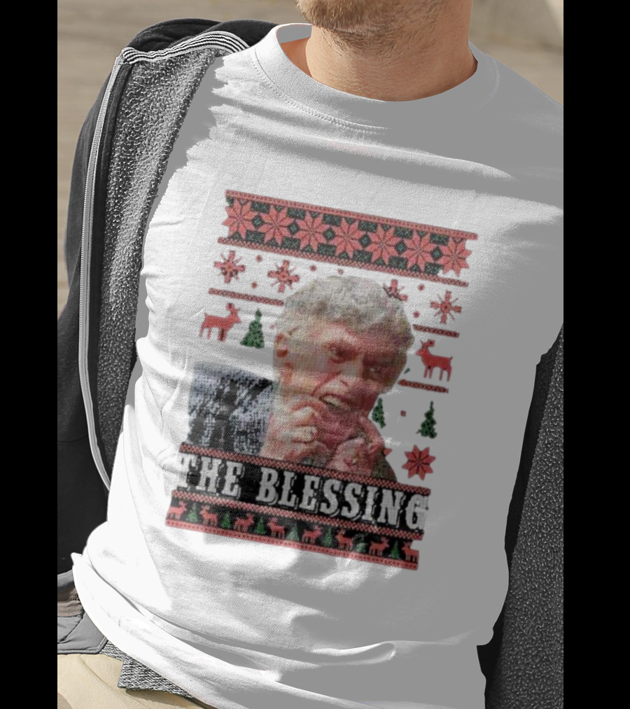 Uncle Lewis Ugly Christmas Sweater The Blessing T-Shirt