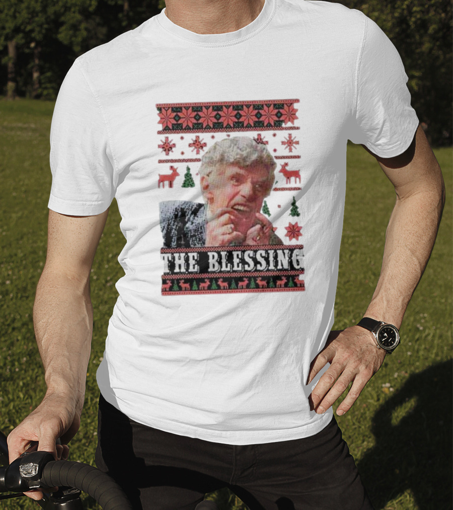 Uncle Lewis Ugly Christmas Sweater The Blessing T-Shirt