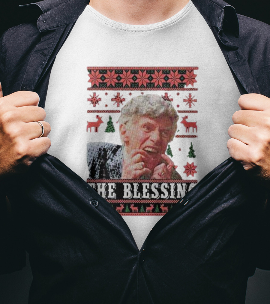 Uncle Lewis Ugly Christmas Sweater The Blessing T-Shirt