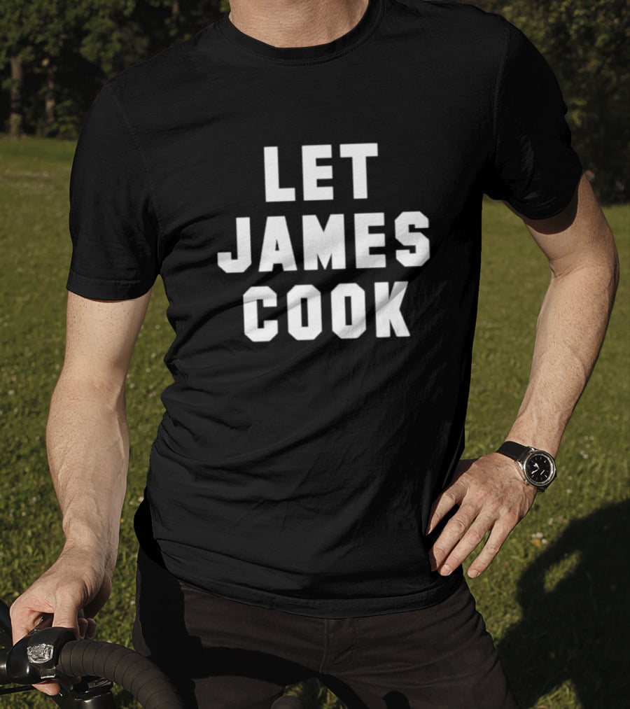 Let James Cook Football Fan T-Shirt