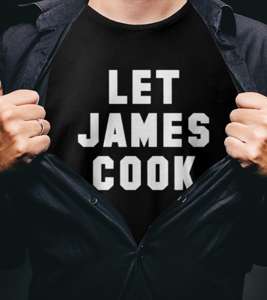 Let James Cook Football Fan T-Shirt
