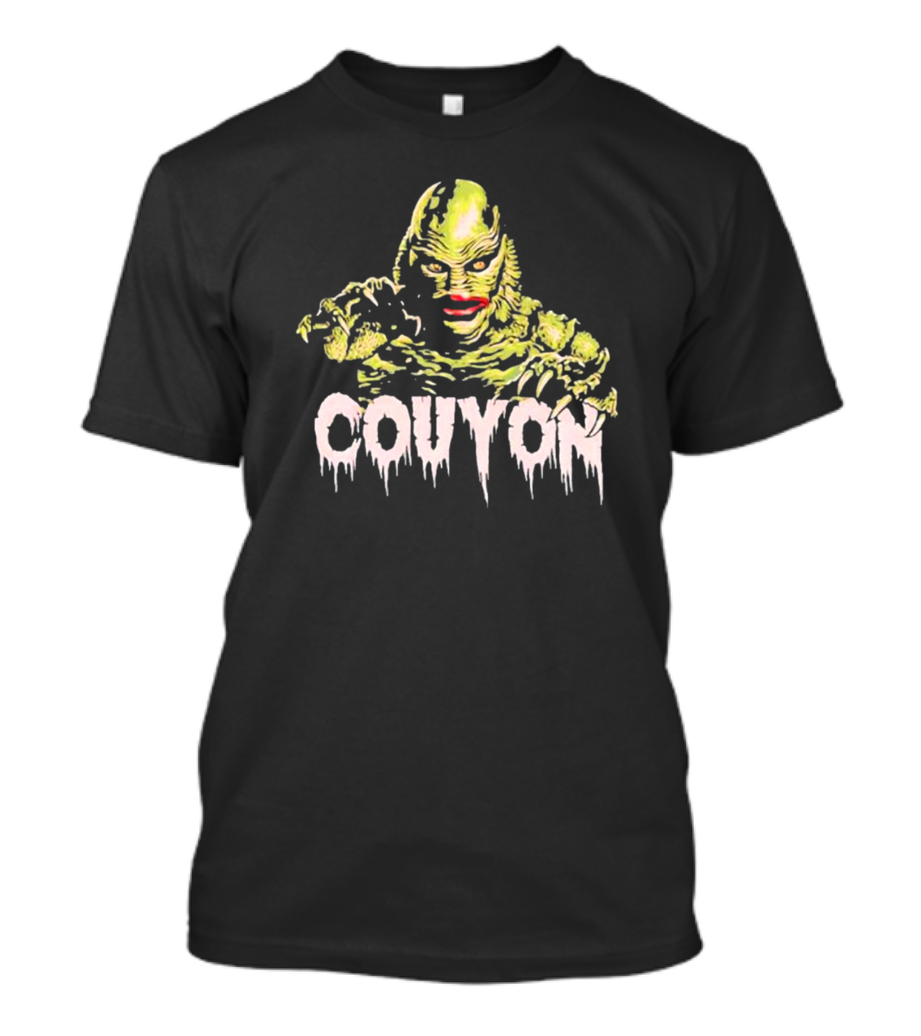 Couyon Cajun Monster From The Deep Swamp Creature T-Shirt
