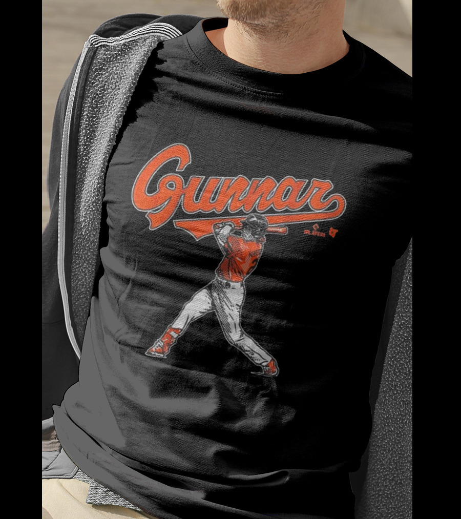 Gunnar Henderson Baseball Players Swing T-Shirt