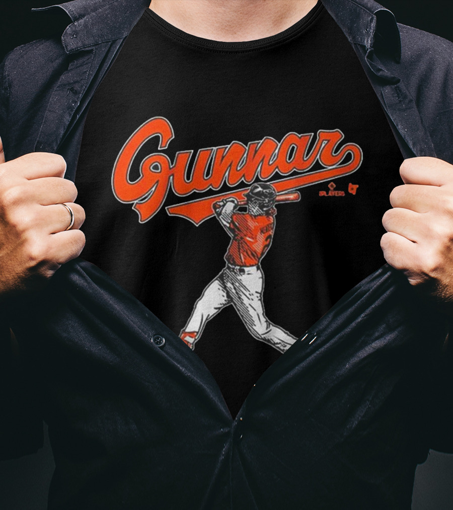 Gunnar Henderson Baseball Players Swing T-Shirt