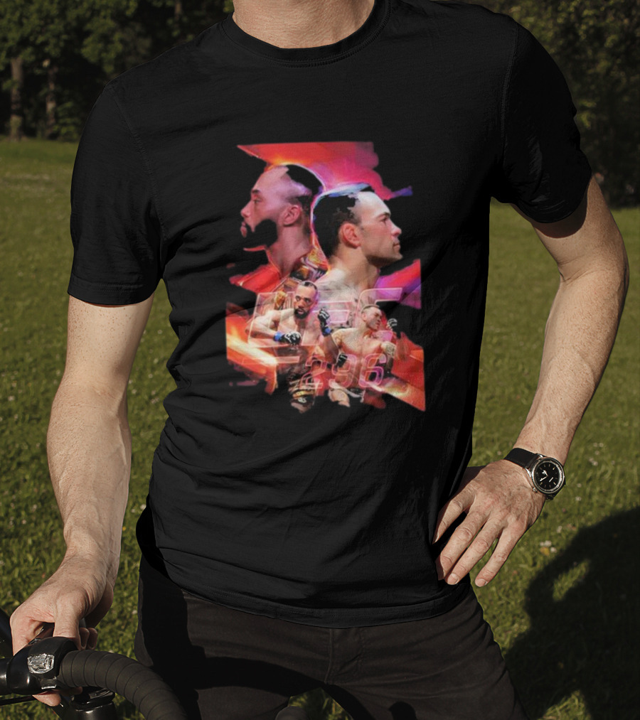 Men’s UFC 296 Fighter Portrait Series Dynamic Action T-Shirt