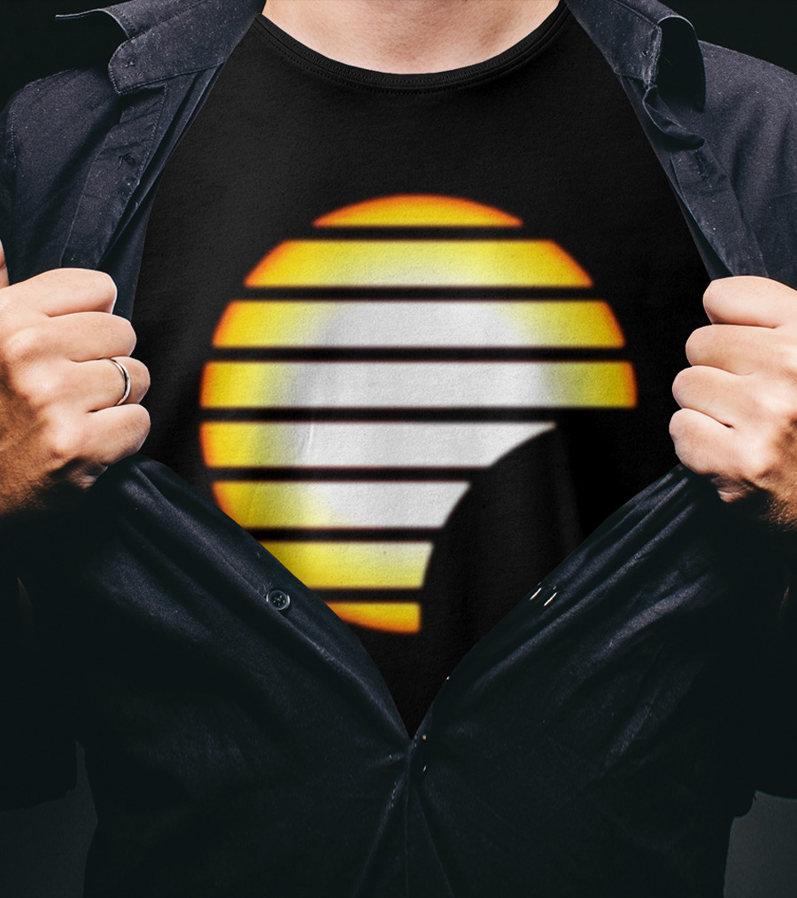 Quality Magna Cartel Sun Logo Magna Carta Magna Carta Cartel Sunset Stripes Circular T-Shirt