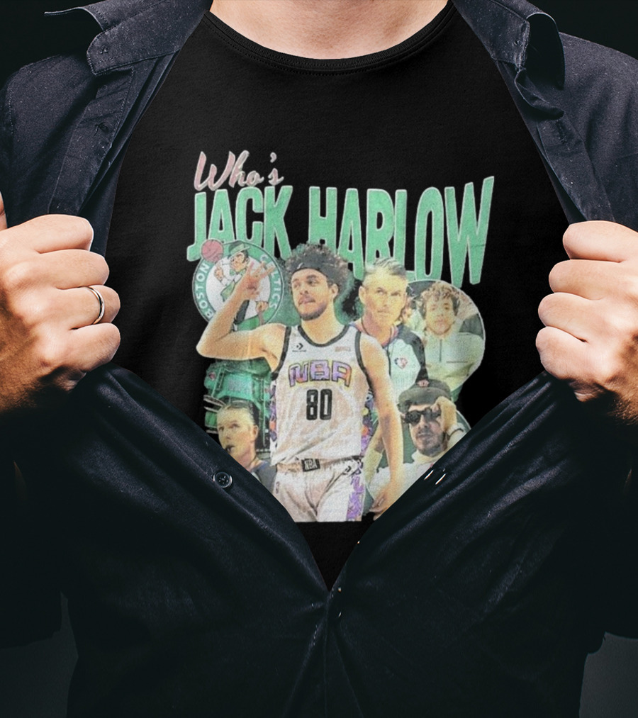 Who’s Jack Harlow Boston Celtics WBR 80 Citgo T-Shirt