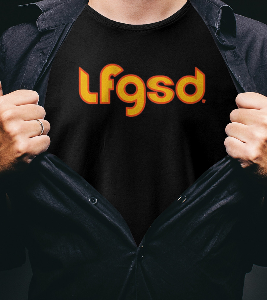 LFGSD Orange Retro T-Shirt