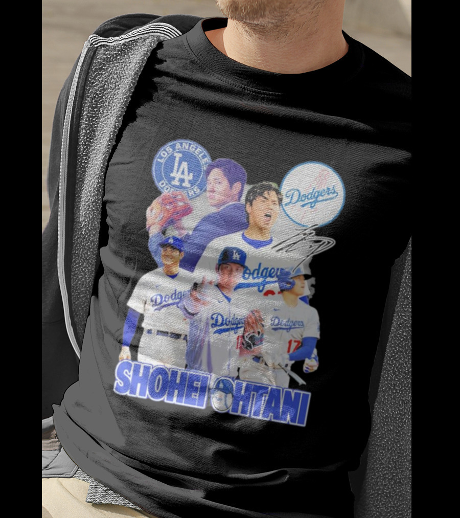 Los Angeles Dodgers Shohei Ohtani Dodger Stadium Arrival T-Shirt