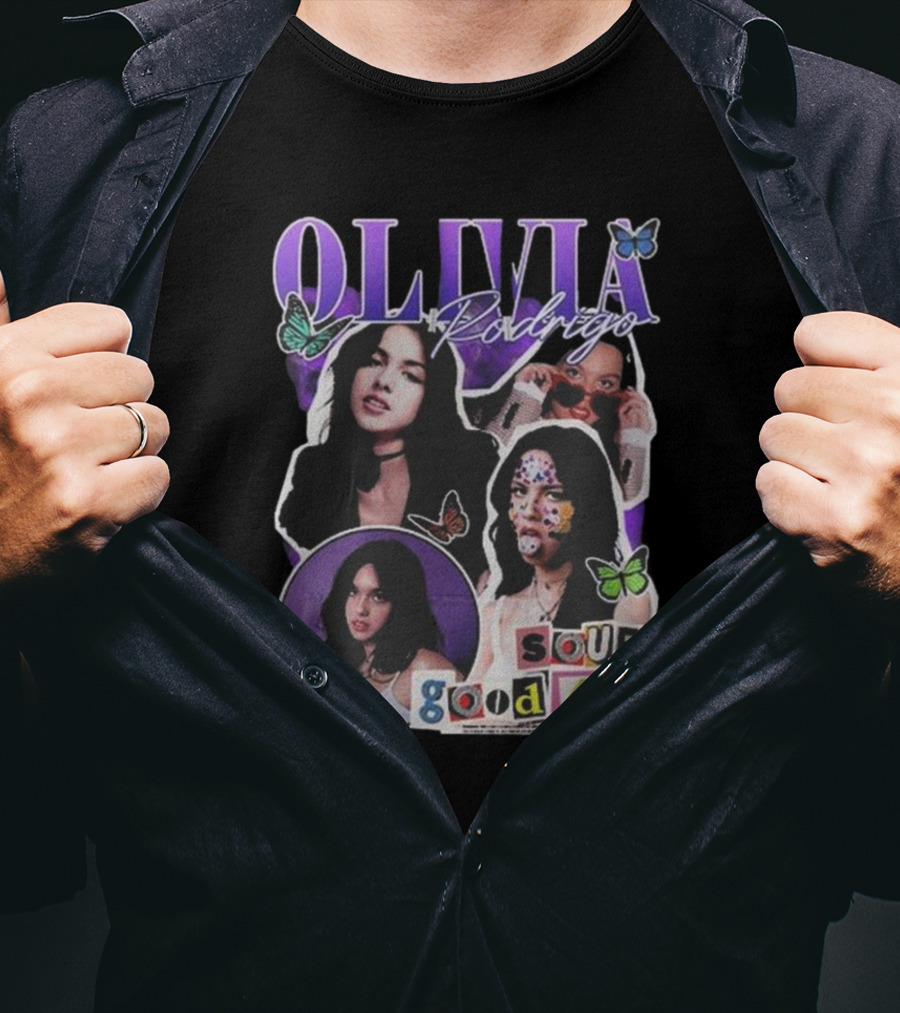 Olivia Rodrigo Sour Good 4 U Butterfly T-Shirt