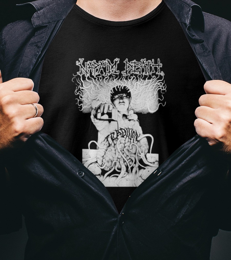 Napalm Death Tradition Psychedelic Tentacles T-Shirt