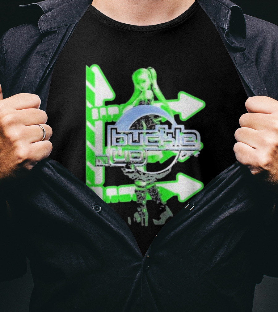 Buckle On Up Quality Spx6900 Green Arrows T-Shirt