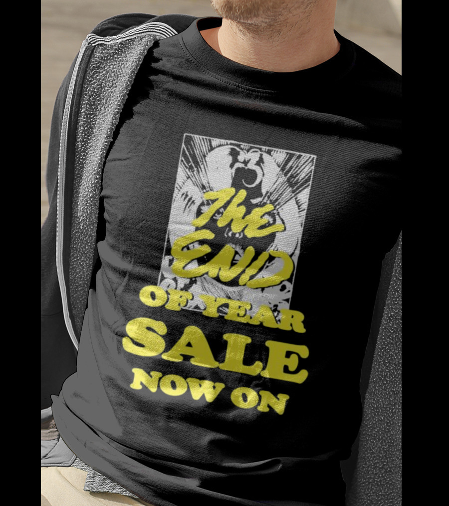 The End Of Year Sale Now On Comic Style Pop Art Explosion T-Shirt