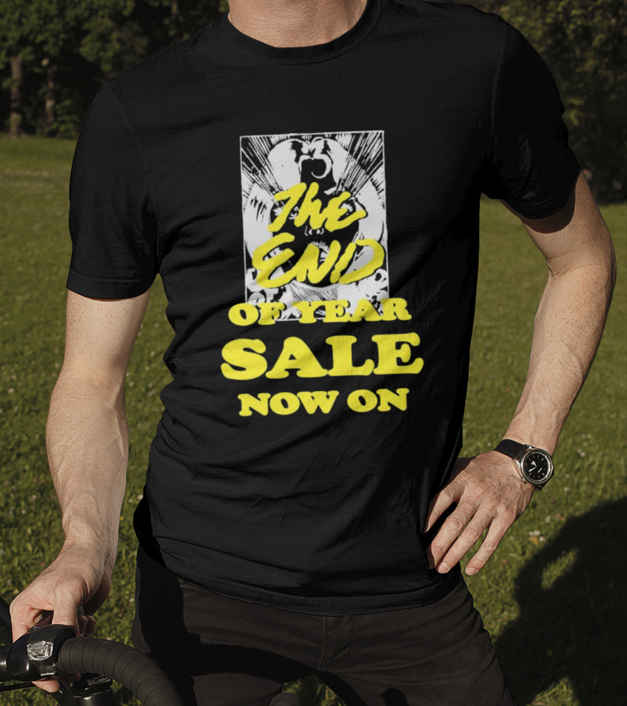 The End Of Year Sale Now On Comic Style Pop Art Explosion T-Shirt