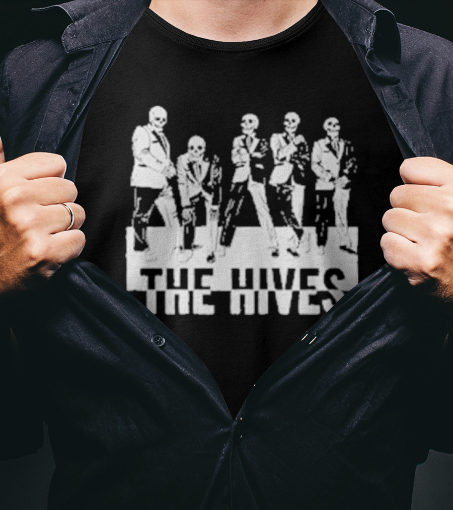 The Hives Skeleton Band Members T-Shirt