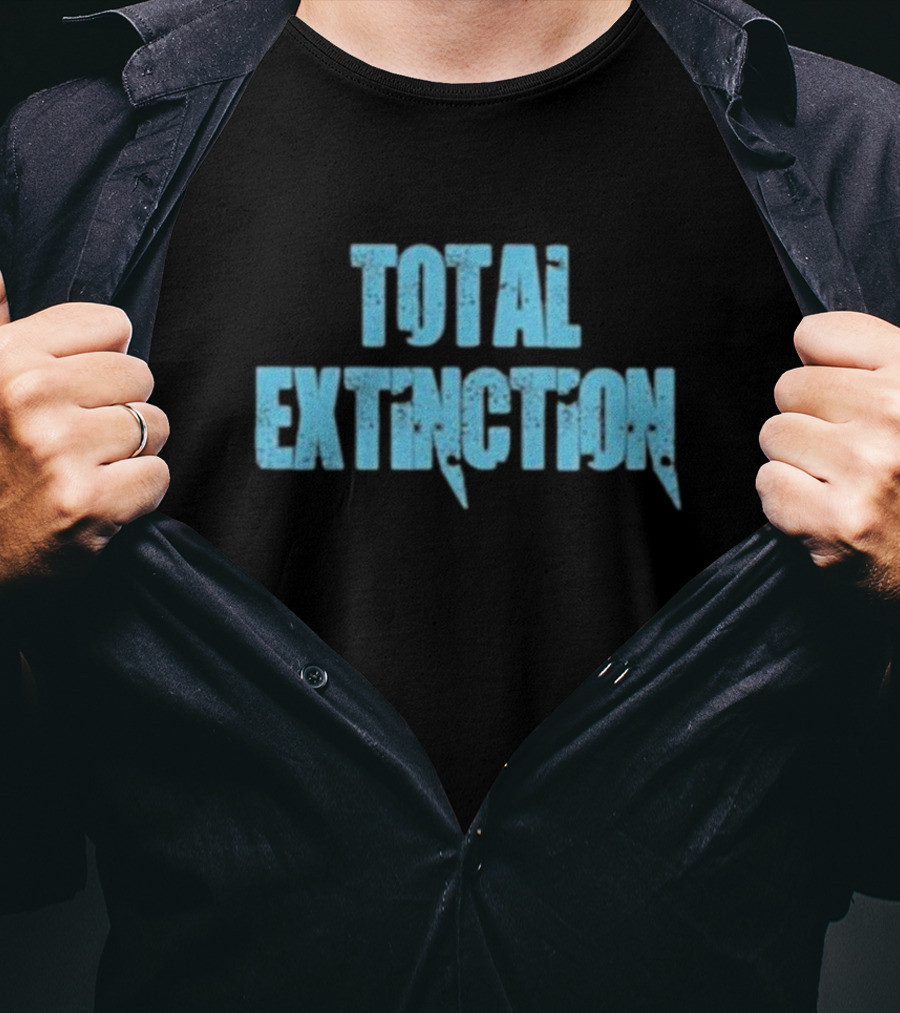 Total Extinction Blue T-Shirt
