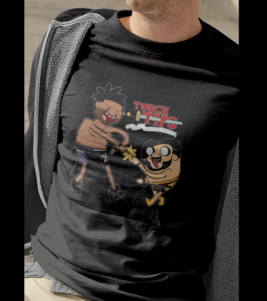 Touching Tips M Men On Mushrooms T-Shirt