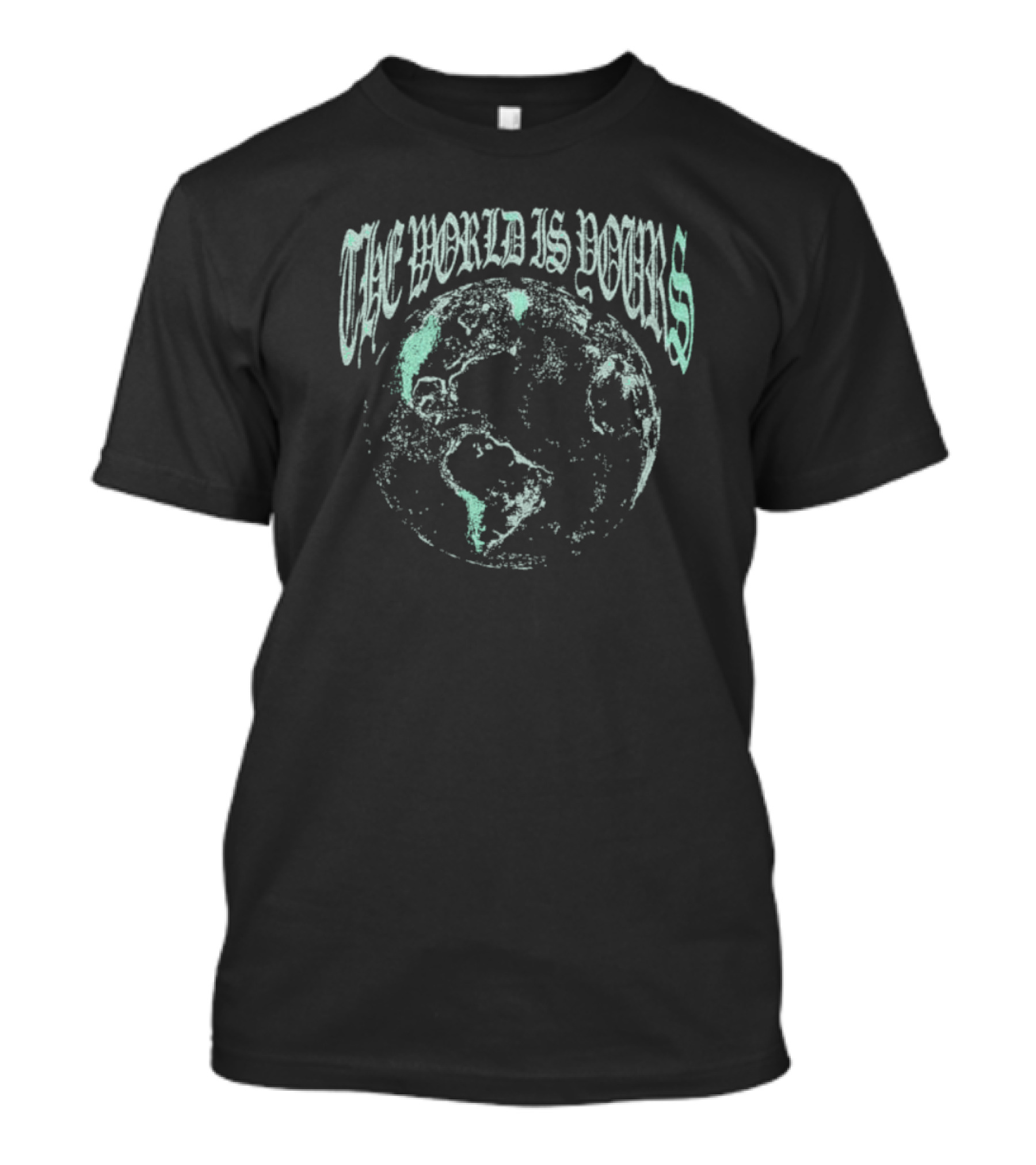 The World Is Yours Twiy Regular Earth T-Shirt