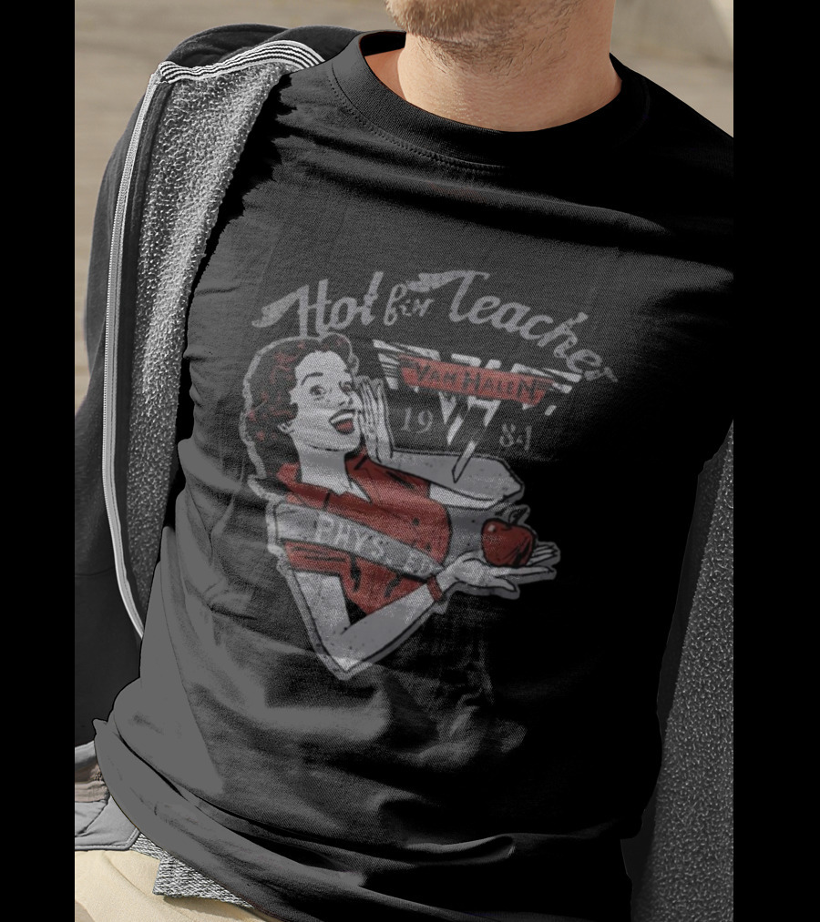 Hot For Teacher Van Halen 1984 Phys Ed T-Shirt