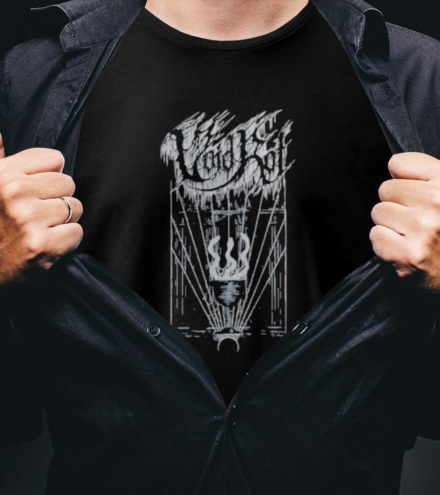 Void Rot Chalice Dark Ritual Symbolic Chalice T-Shirt