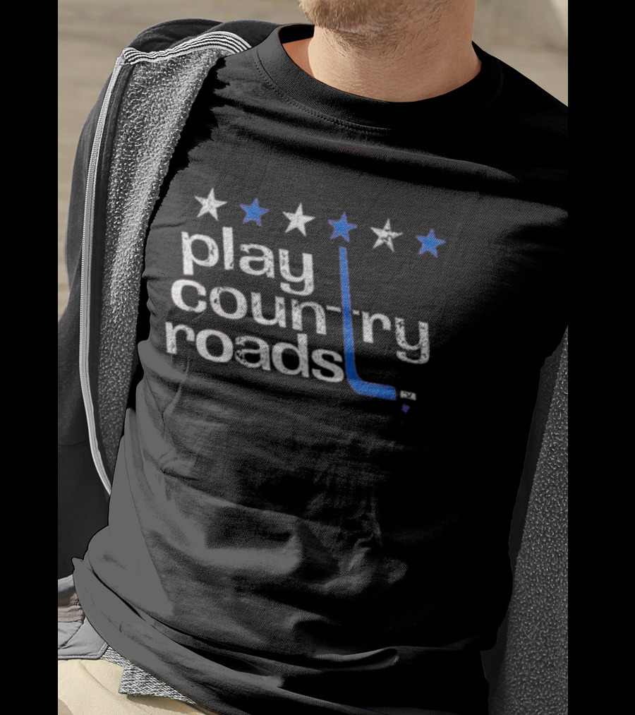 Washington Hockey Stars Play Country Roads T-Shirt