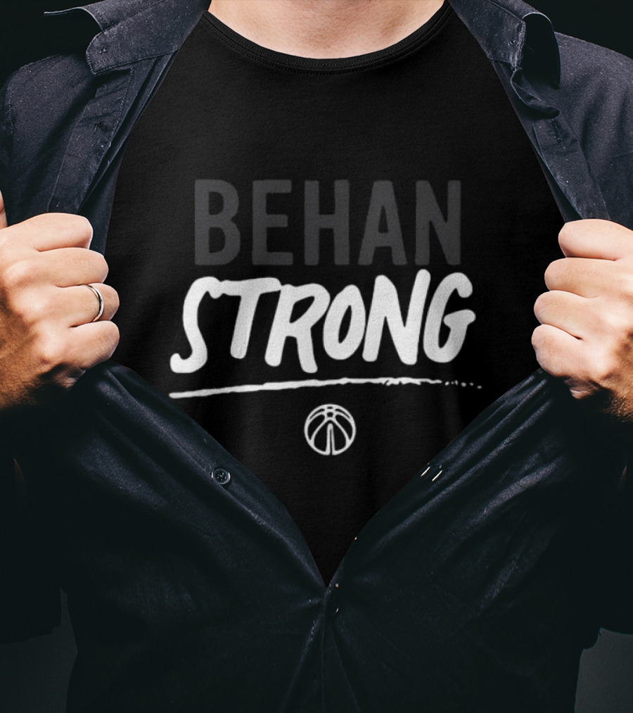 Washington Wizards Behan Strong Basketball T-Shirt