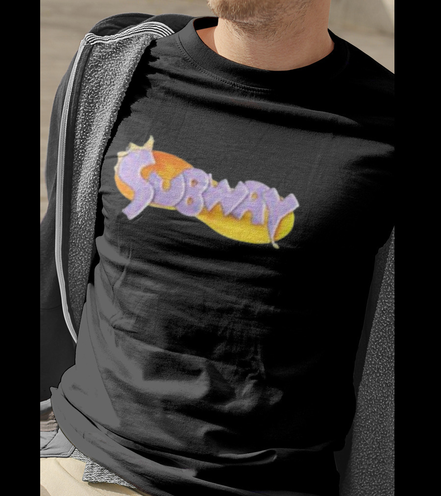 Weaponsofmassdestruction Spyro-Style Subway Logo Dragon Sandwich T-Shirt