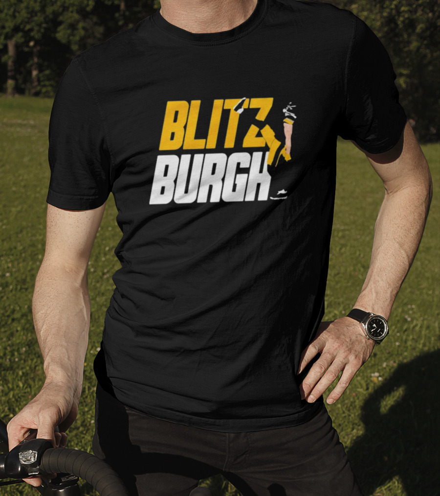 Pittsburgh Steelers Blitzburgh Kicking Action T-Shirt