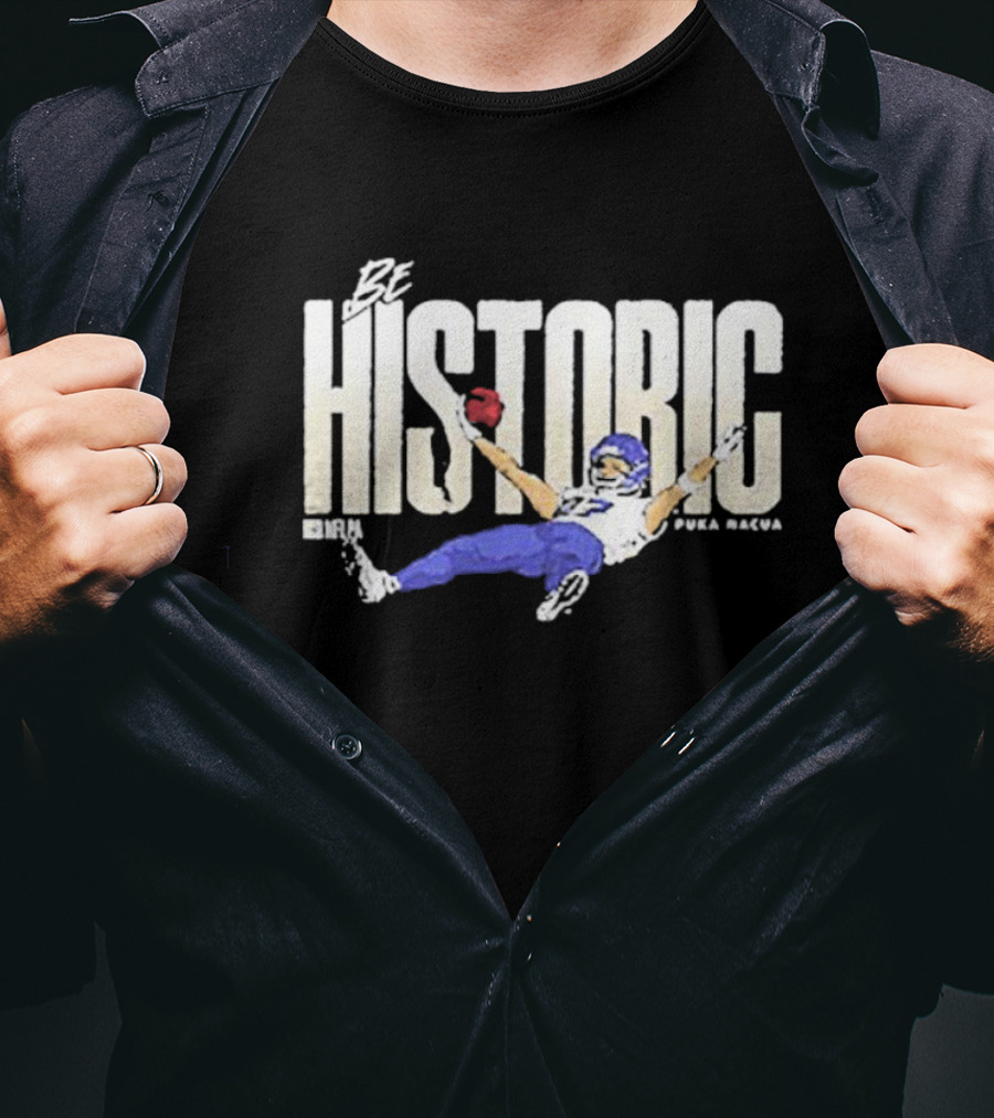 Be Historic NFL Los Angeles Rams Puka Nacua T-Shirt