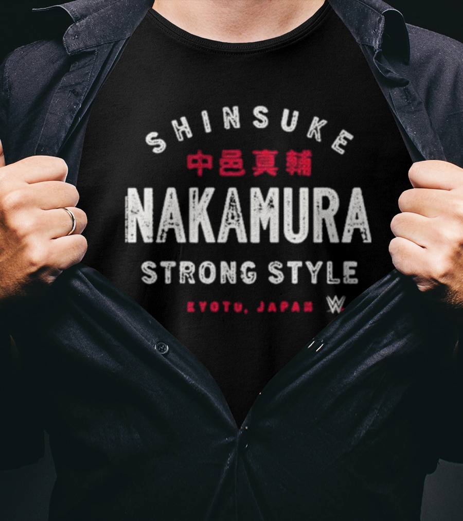 Shinsuke Nakamura Strong Style Kyoto Japan WWE T-Shirt