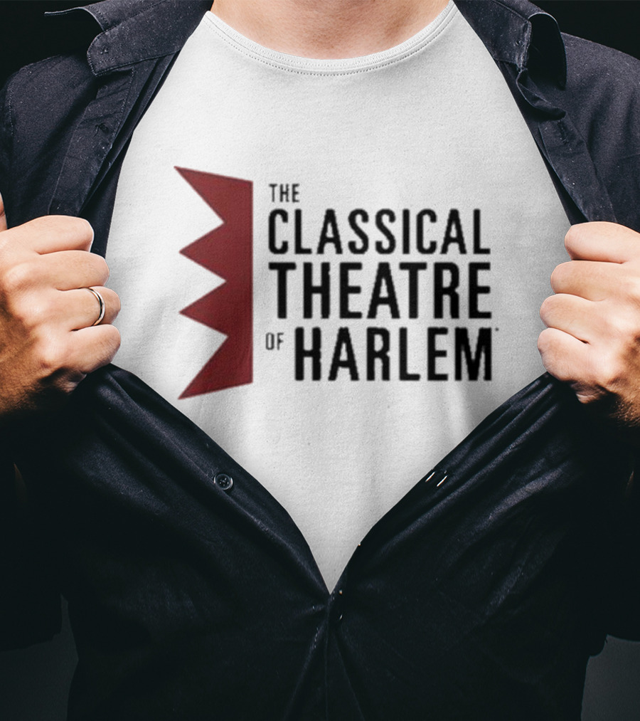 The Classical Theatre Of Harlem Bold Red Emblem T-Shirt