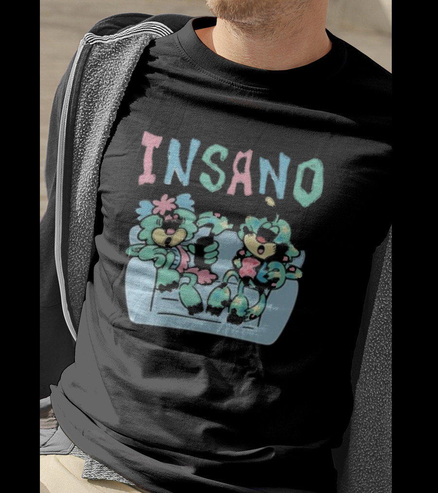 Verdy Insano Characters On Couch T-Shirt