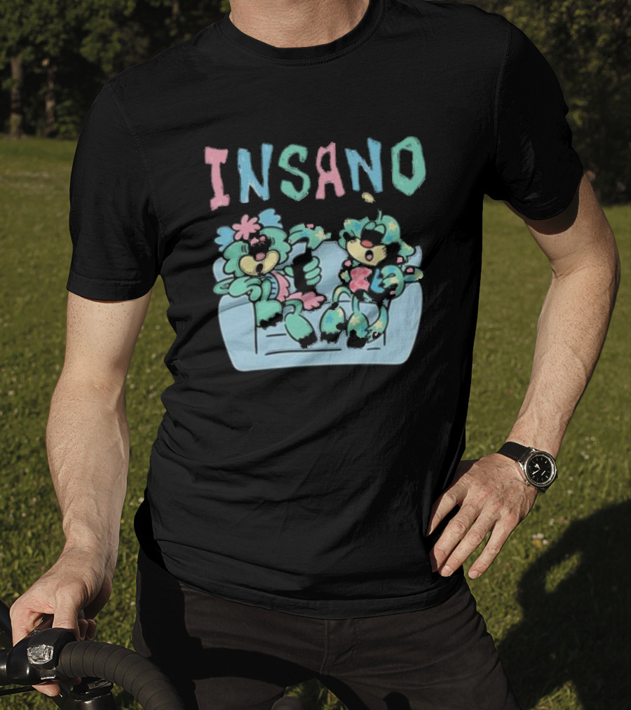 Verdy Insano Characters On Couch T-Shirt