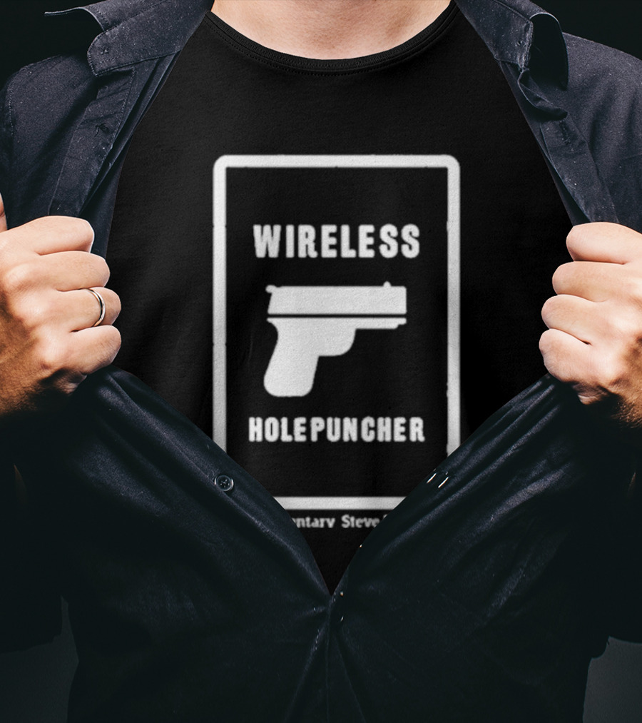 Wireless Holepuncher Commentary Steve Inman T-Shirt