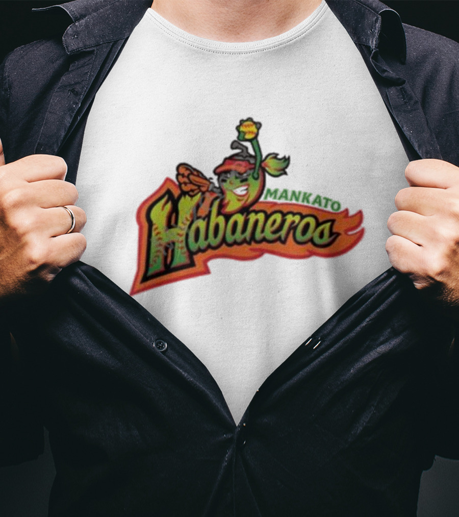 Mankato Habaneros Spicy Flaming Pepper T-Shirt