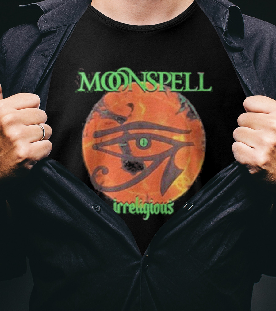 Moonspell Irreligious Eye Of Horus Emblem T-Shirt