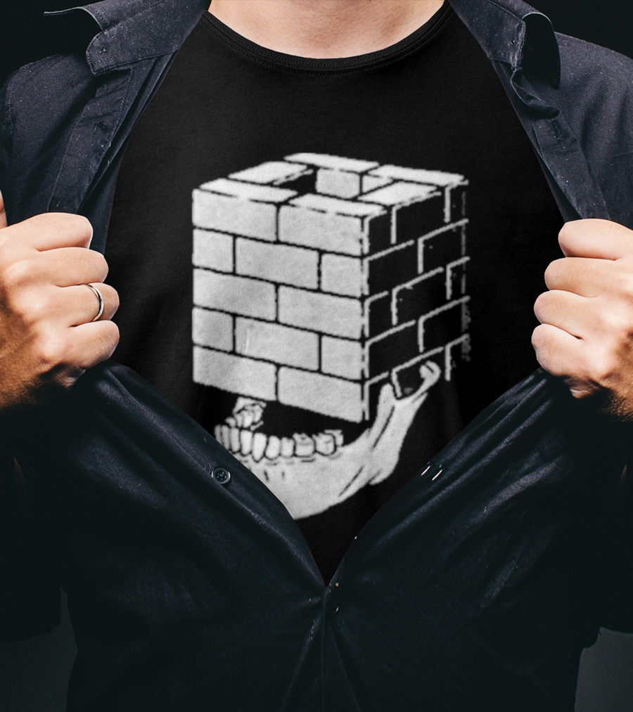 Osees Castleface Block Skull T-Shirt