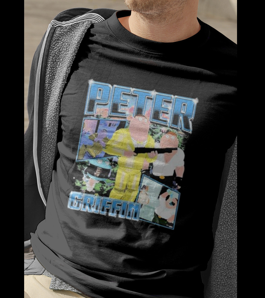 Peter Griffin Family Guy Character Highlights T-Shirt