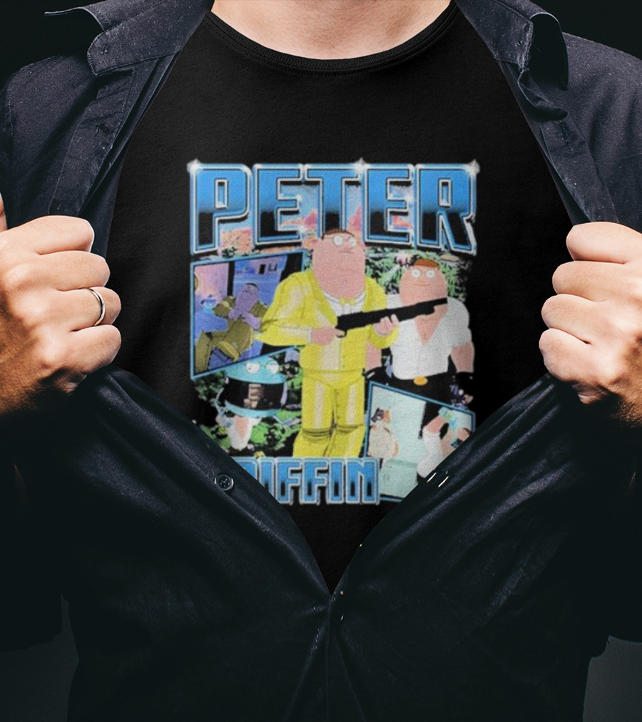 Peter Griffin Family Guy Character Highlights T-Shirt
