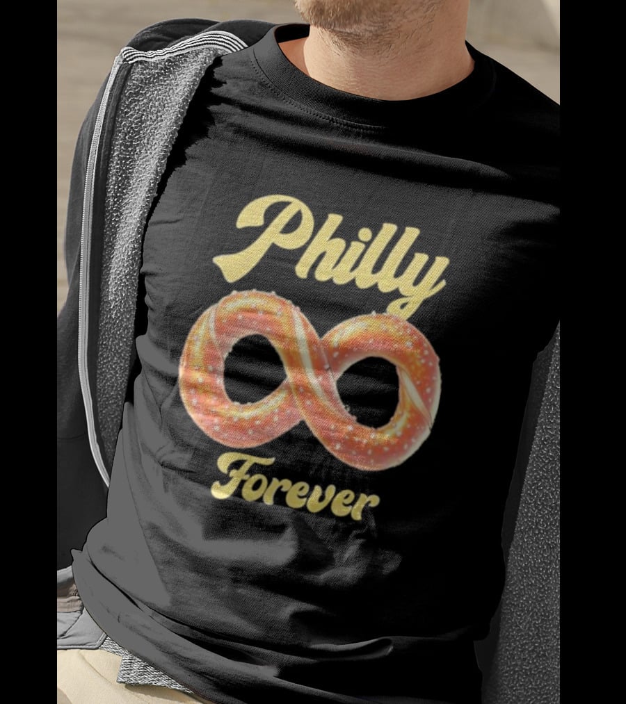 Philly Forever Pretzel Infinity T-Shirt