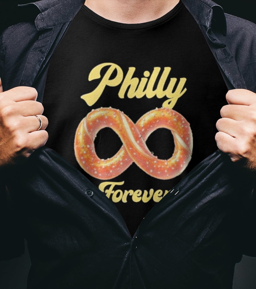 Philly Forever Pretzel Infinity T-Shirt