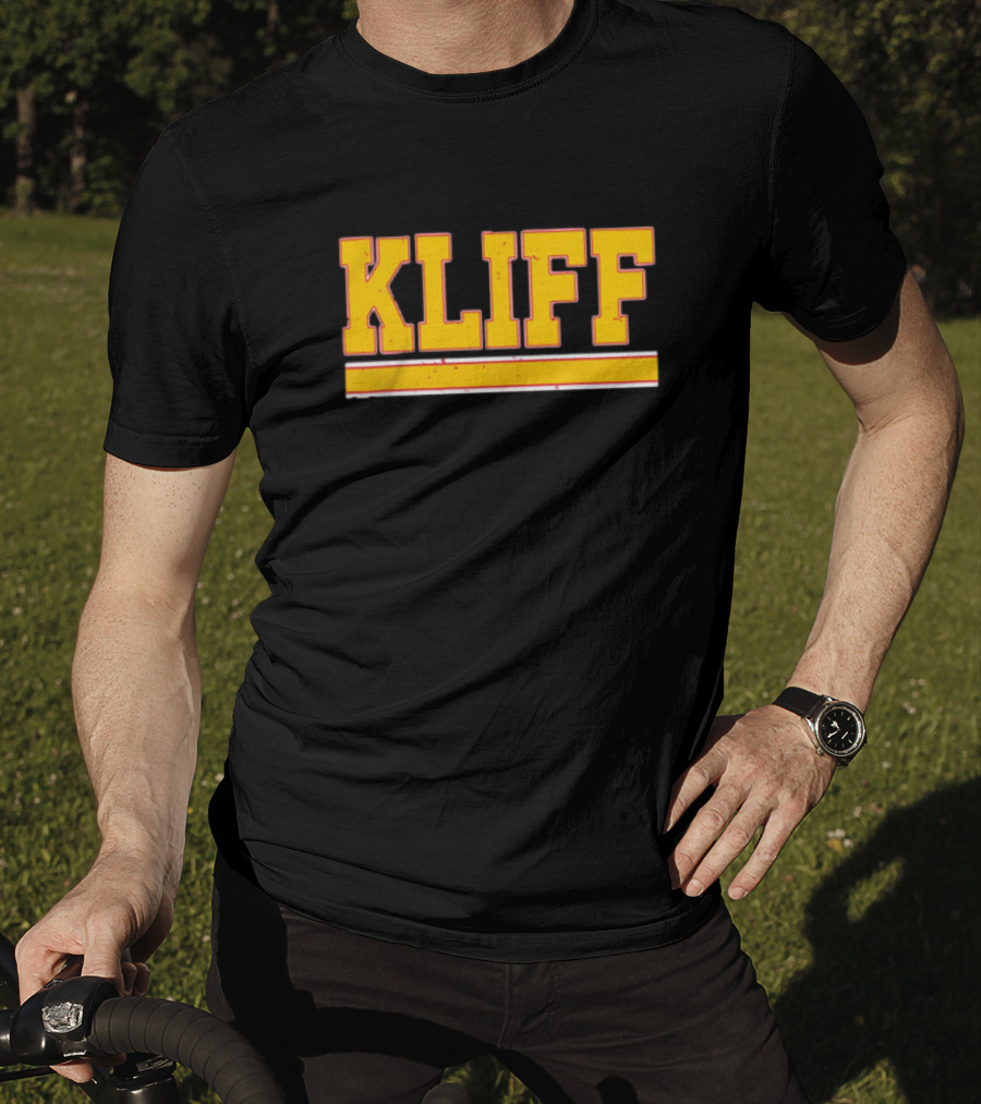 USC Trojans Kliff Kingsbury Bold Font Yellow T-Shirt