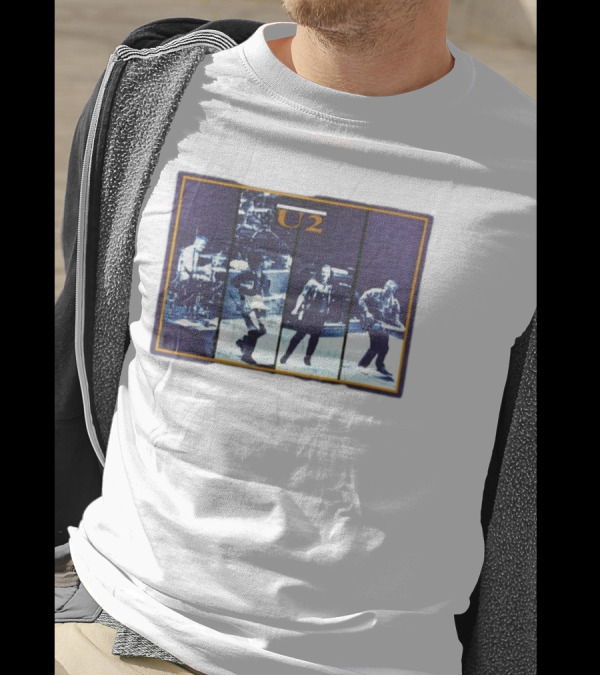 U2 The Joshua Tree Tour 1987 Band Performance T-Shirt