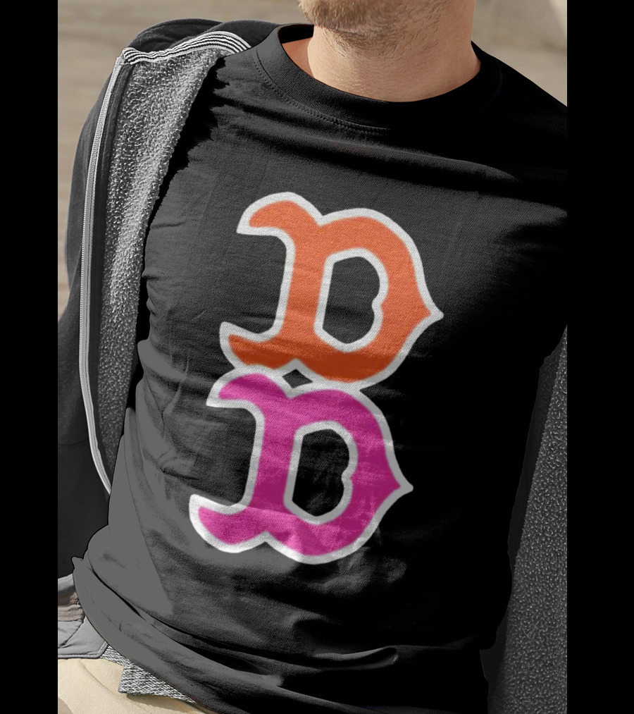 Boston Red Sox Double D Dunkin’ Colors T-Shirt