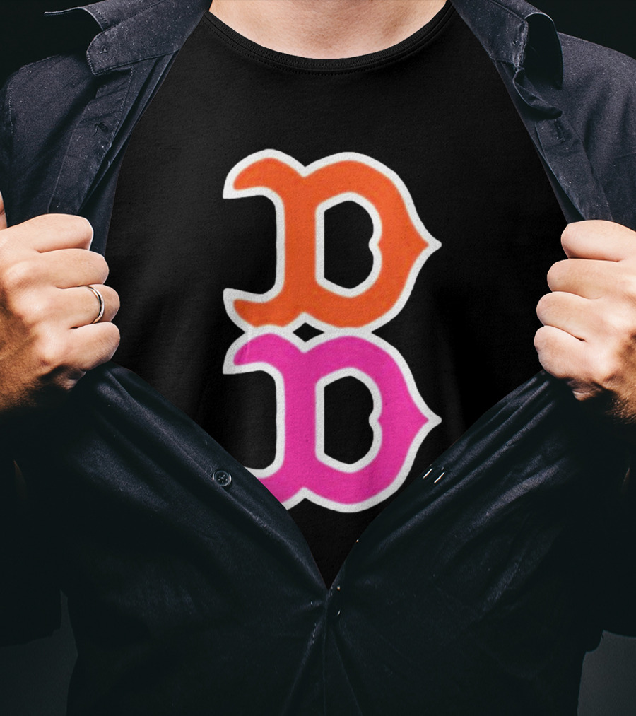 Boston Red Sox Double D Dunkin’ Colors T-Shirt